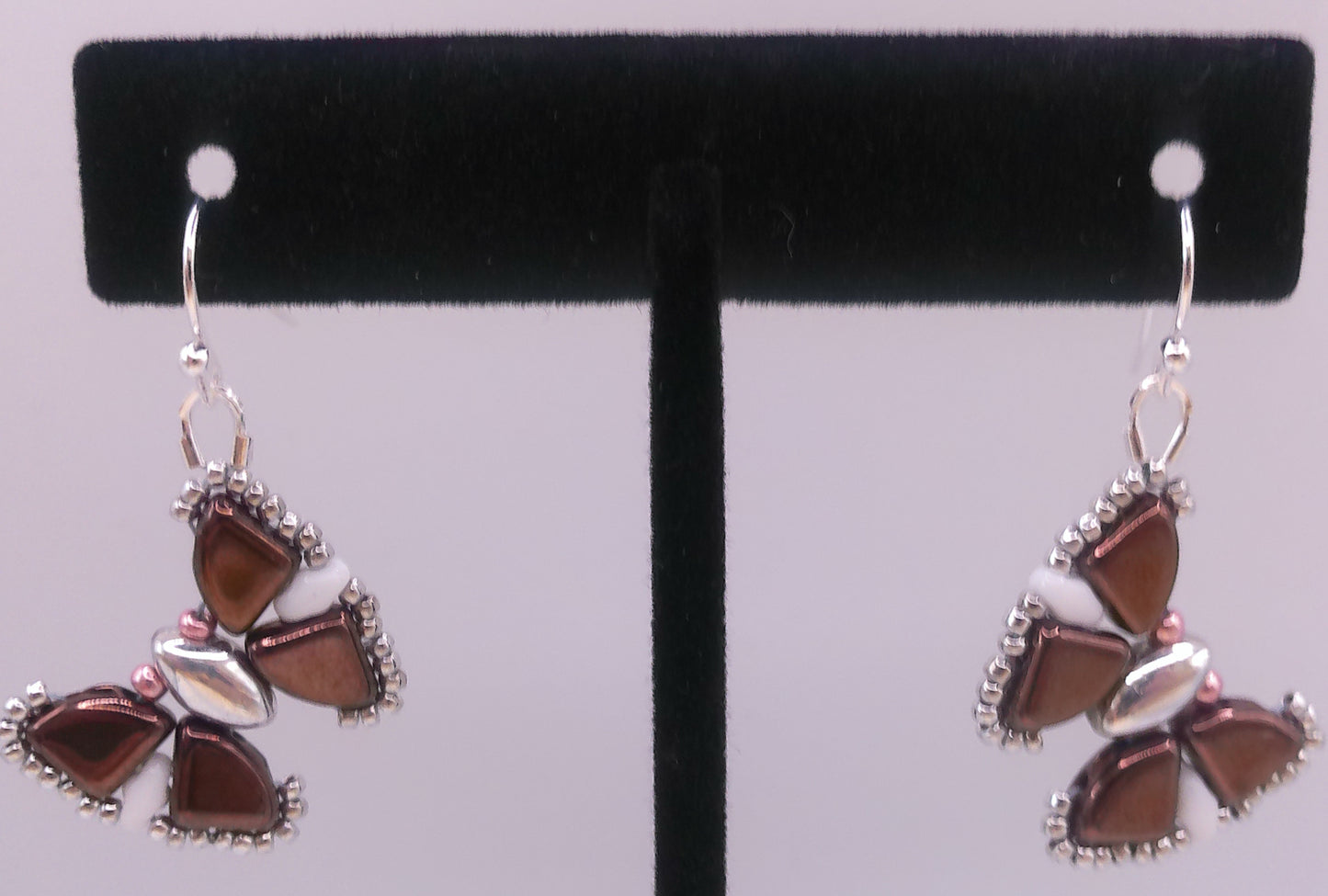 Bronze Flutterby Earrings